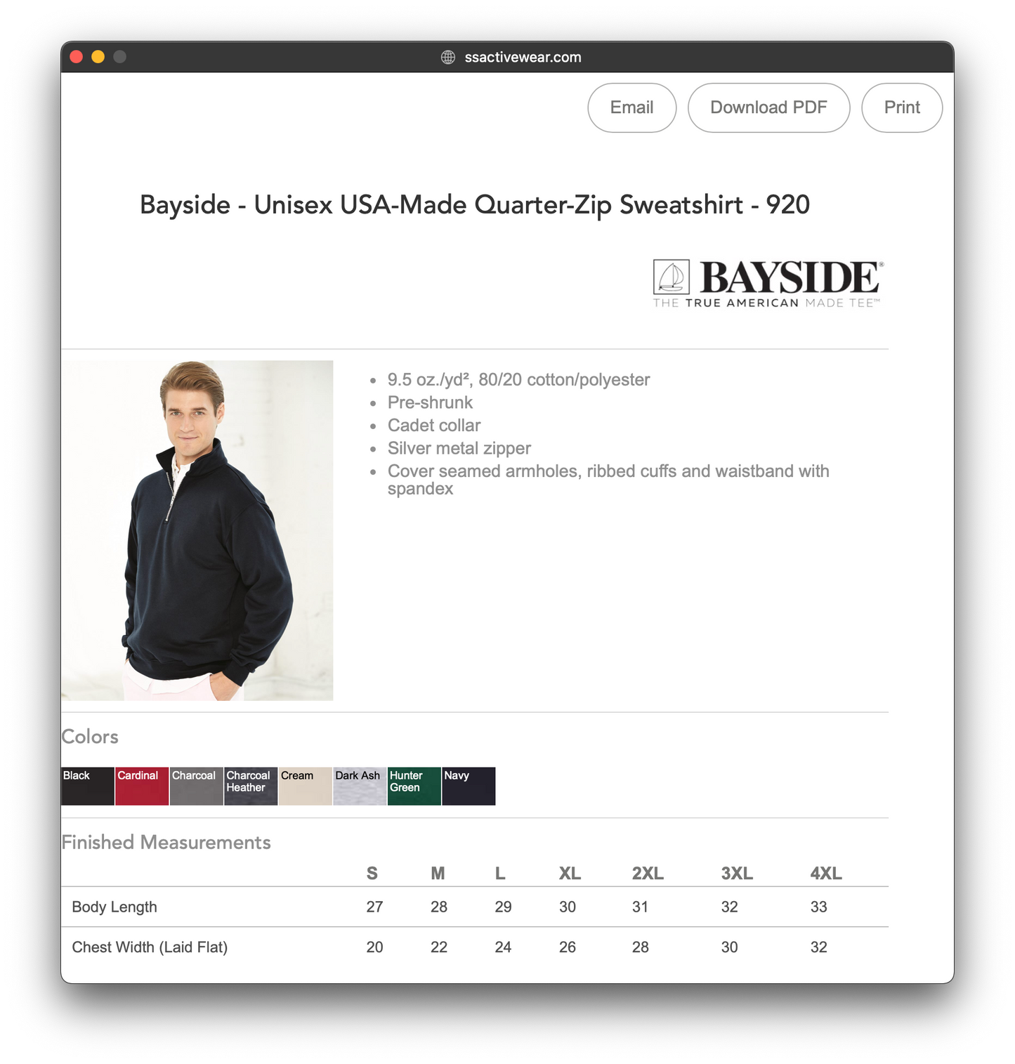 Operation Mincemeat 1/4 Zip Sweatshirt