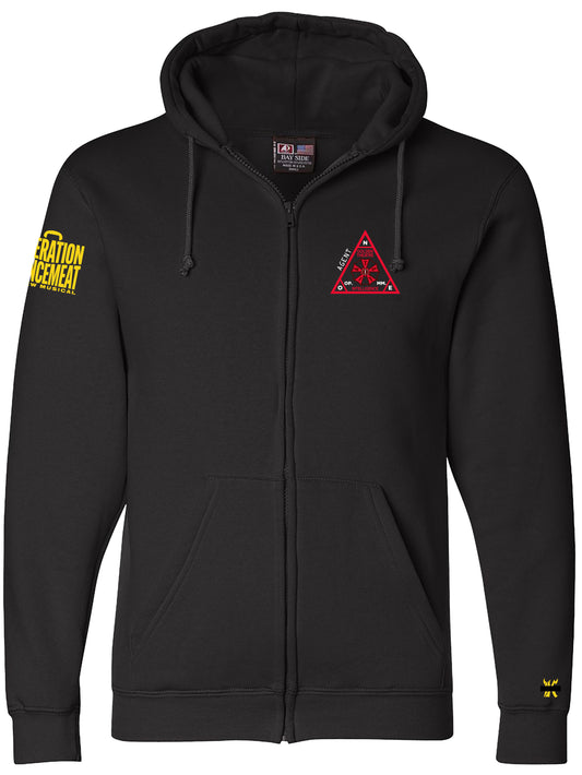 Operation Mincemeat Zip-Up Hoodie